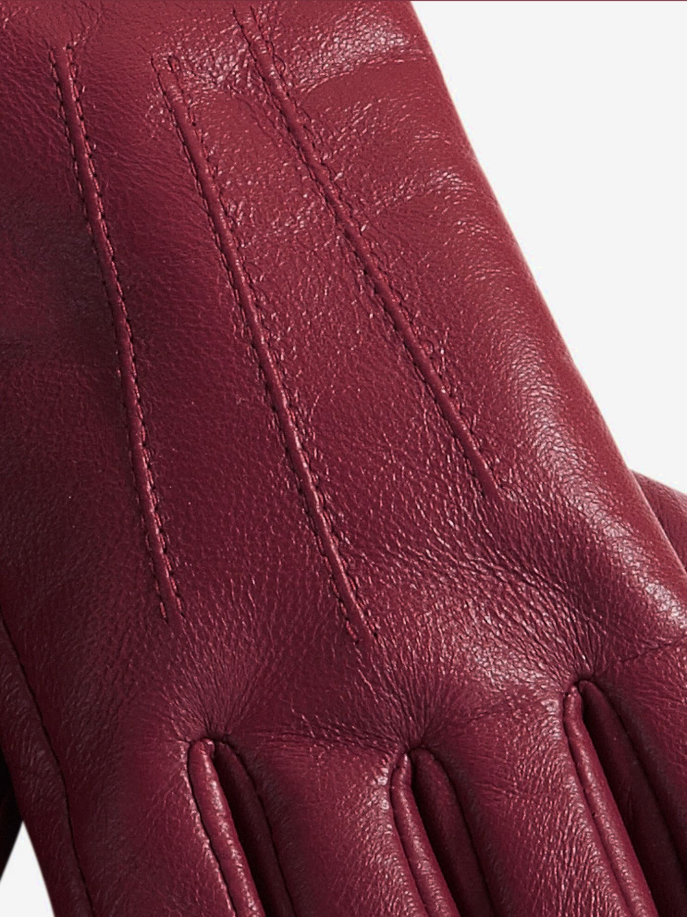 Gants accessoire mode parfait en cuir d'agneau fin