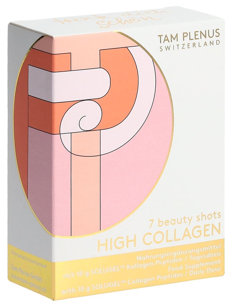 TAM PLENUS High Collagen Shots Kollagen Drink Trinkamp 25 ml