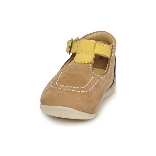Kickers - BONBEK-2 - Beige / Jaune / Marine
