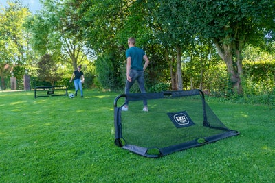 EXIT Panna Sammenleggbare Fotballmål, Svart