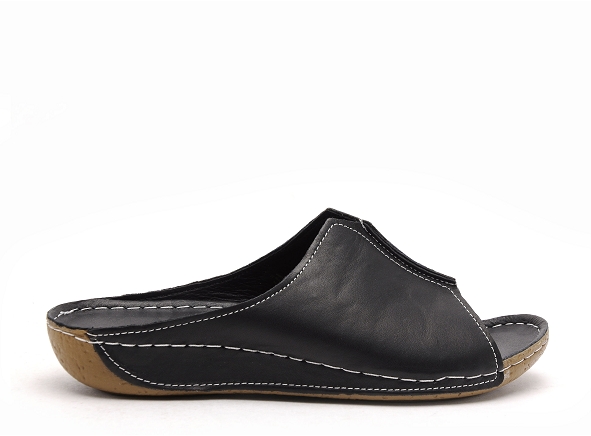 Andrea conti mules et sabots plats femme 0027423 noir