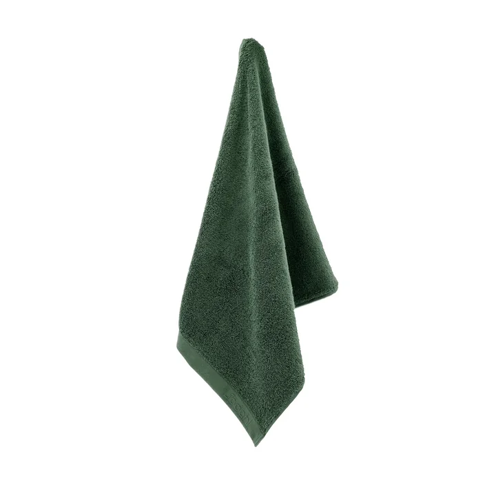 Södahl - Comfort Organic Handtuch, 50 x 100 cm, pine green