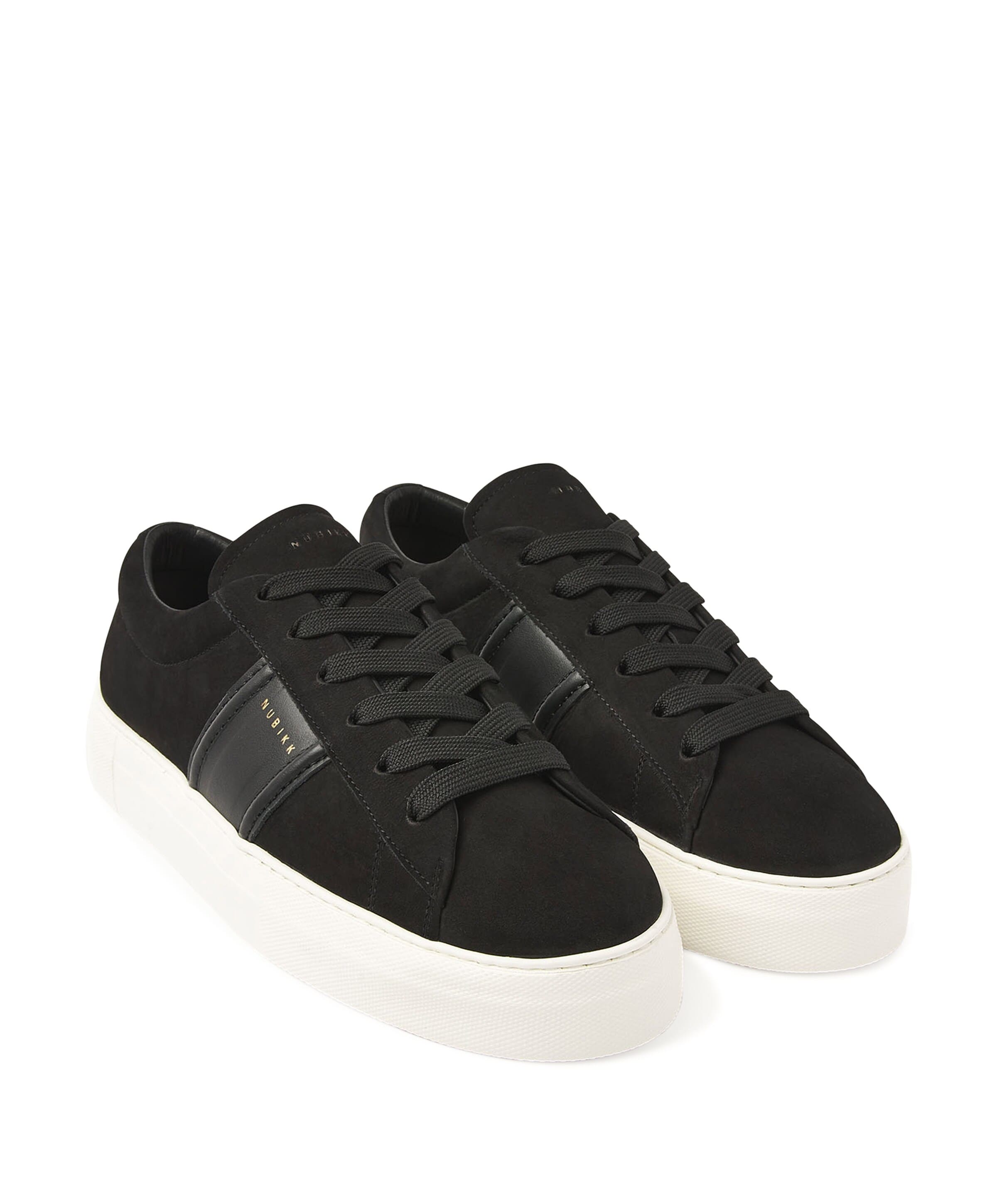 Nubikk Jagger Morris Lane heren sneakers zwart