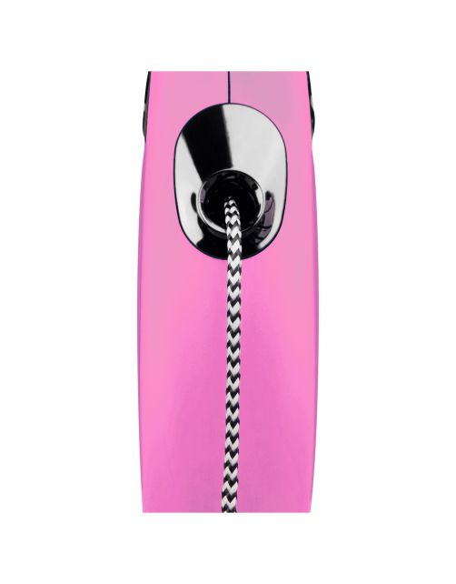 Flexi Rollijn Classic Koord S Roze - Hondenriem