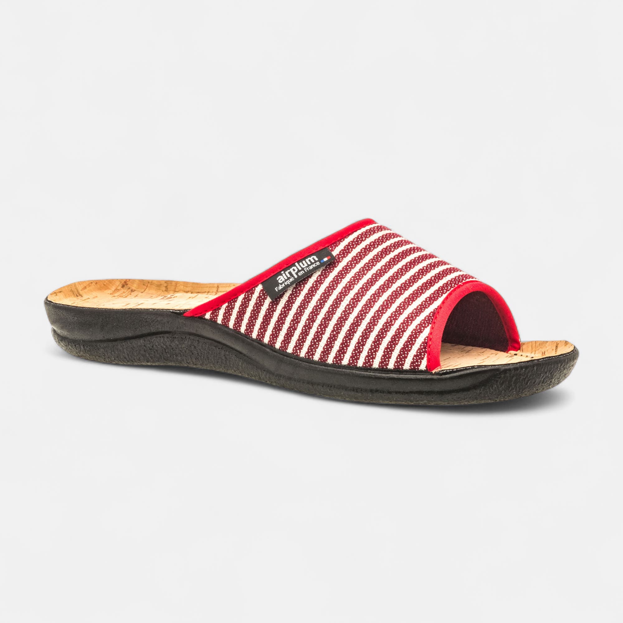 Pantoufles mules Femme rouge