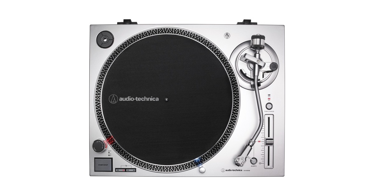 Audio-TechnicaAT-LP120XUSB Platenspeler   (Zilver, USB)