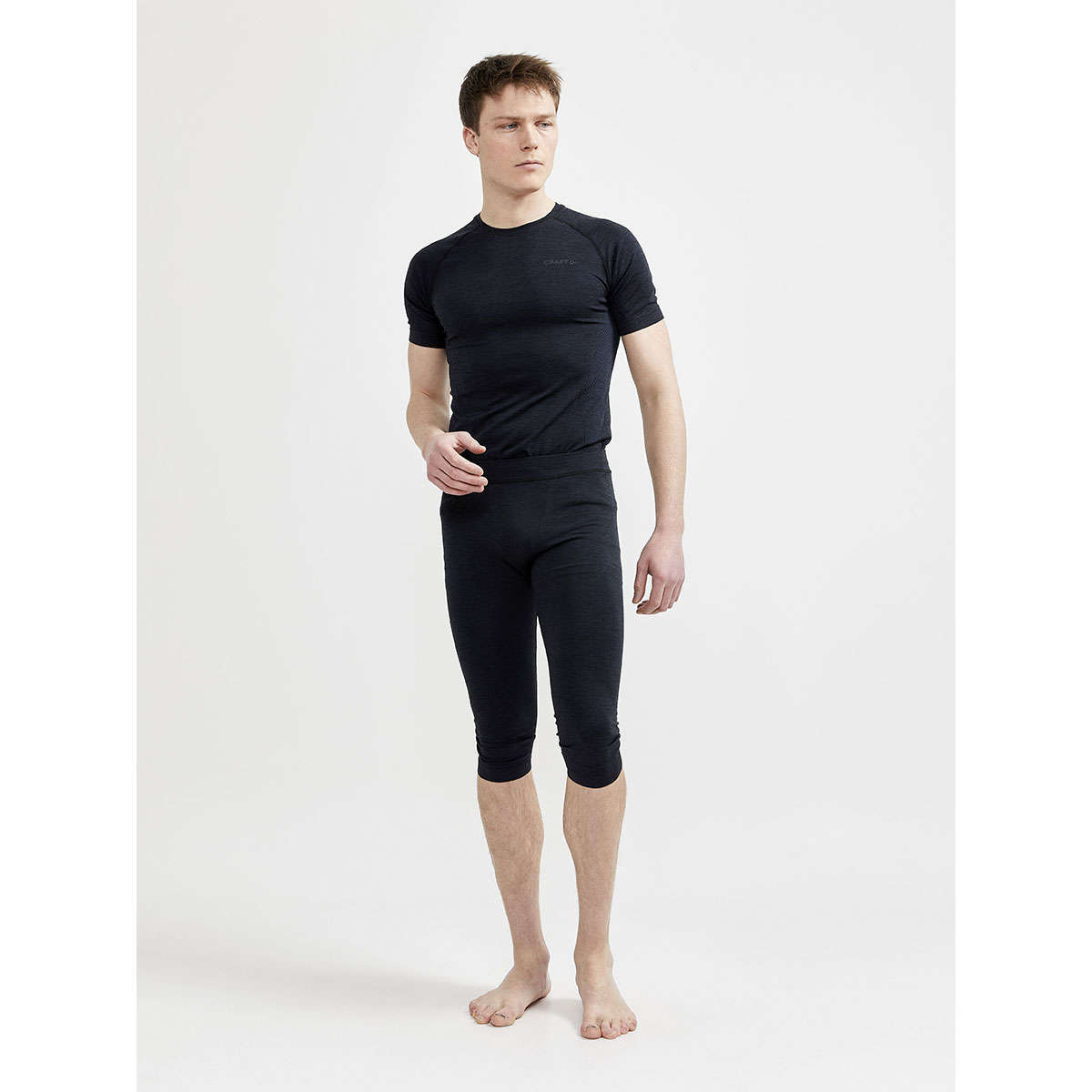 Craft CORE Dry Active Comfort Hardloopshirt Korte Mouwen Zwart Heren