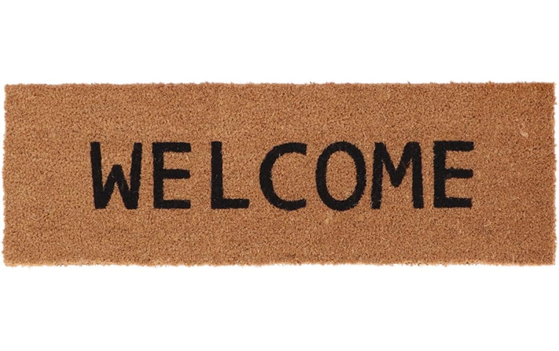 Fussmatte «Welcome» 25 cm x 75 cmTürmatte