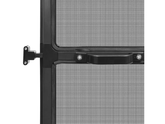 Moustiquaire à charnière pour portes Anthracite 100x215 cm