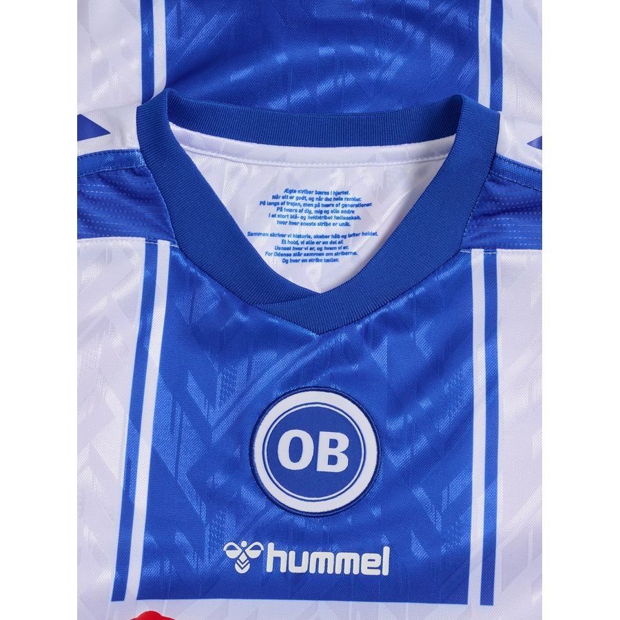Odense Boldklub Maillot Domicile 2024/25 Enfant Manches Longues
