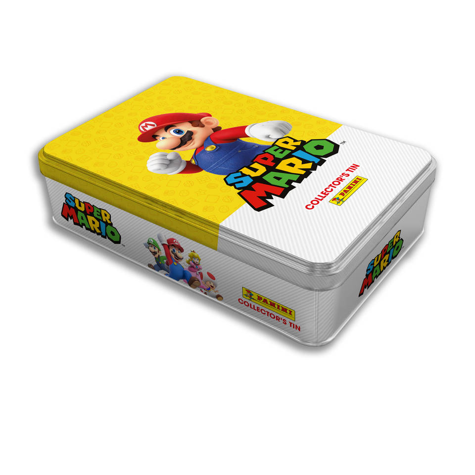 Panini Super Mario Sticker 2 slim tin