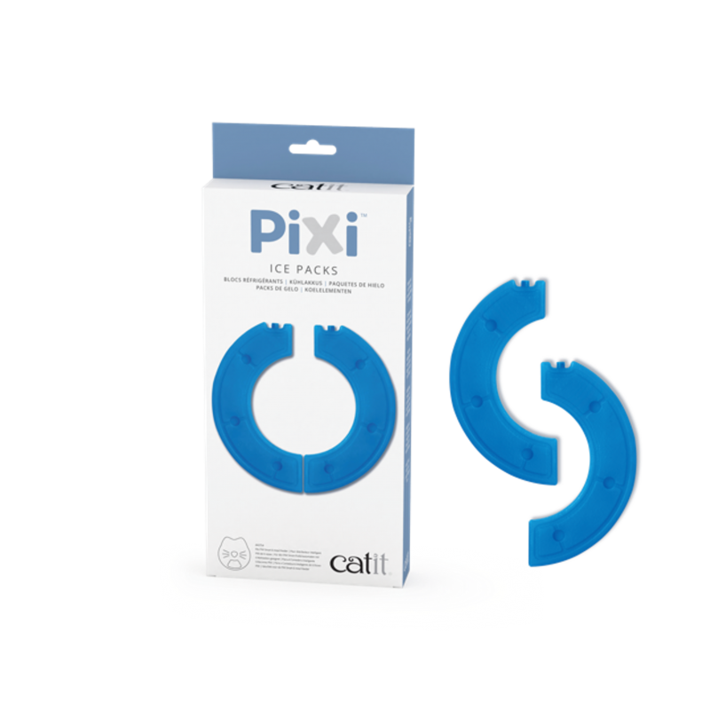 Cat pixi lot de 2 batteries de refroidissement pour alimentation 6 mélanges