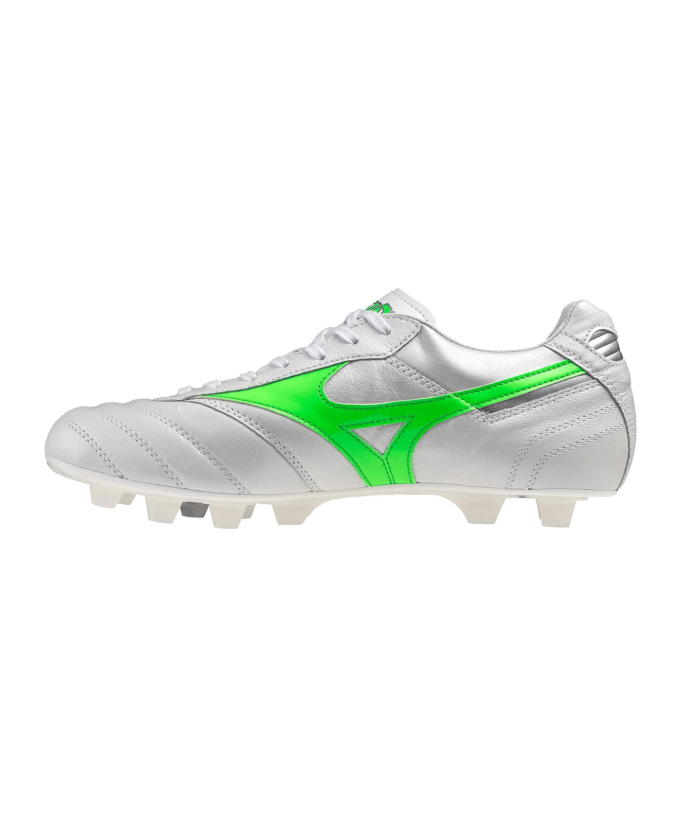 Mizuno Morelia II Made in Japan FG Frontier Weiss Grün F37