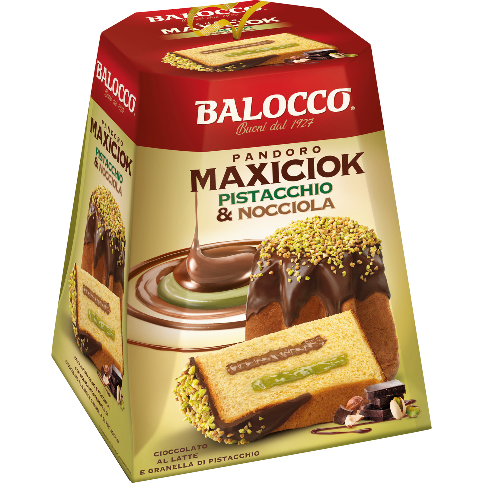 Balocco Maciciox Pistache+Nocciola 800 g