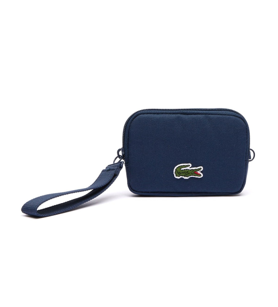 Carteira Lacoste Neocroc Azul Marinho