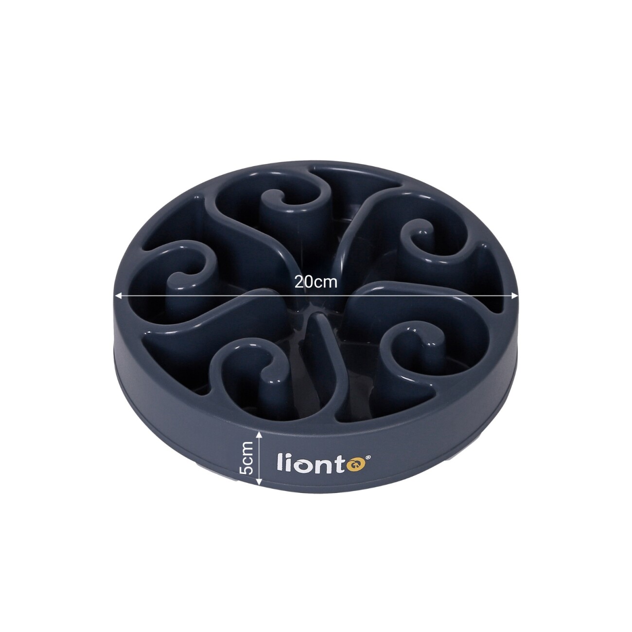 Lionto Hundenapf, Antischlingnapf grau S