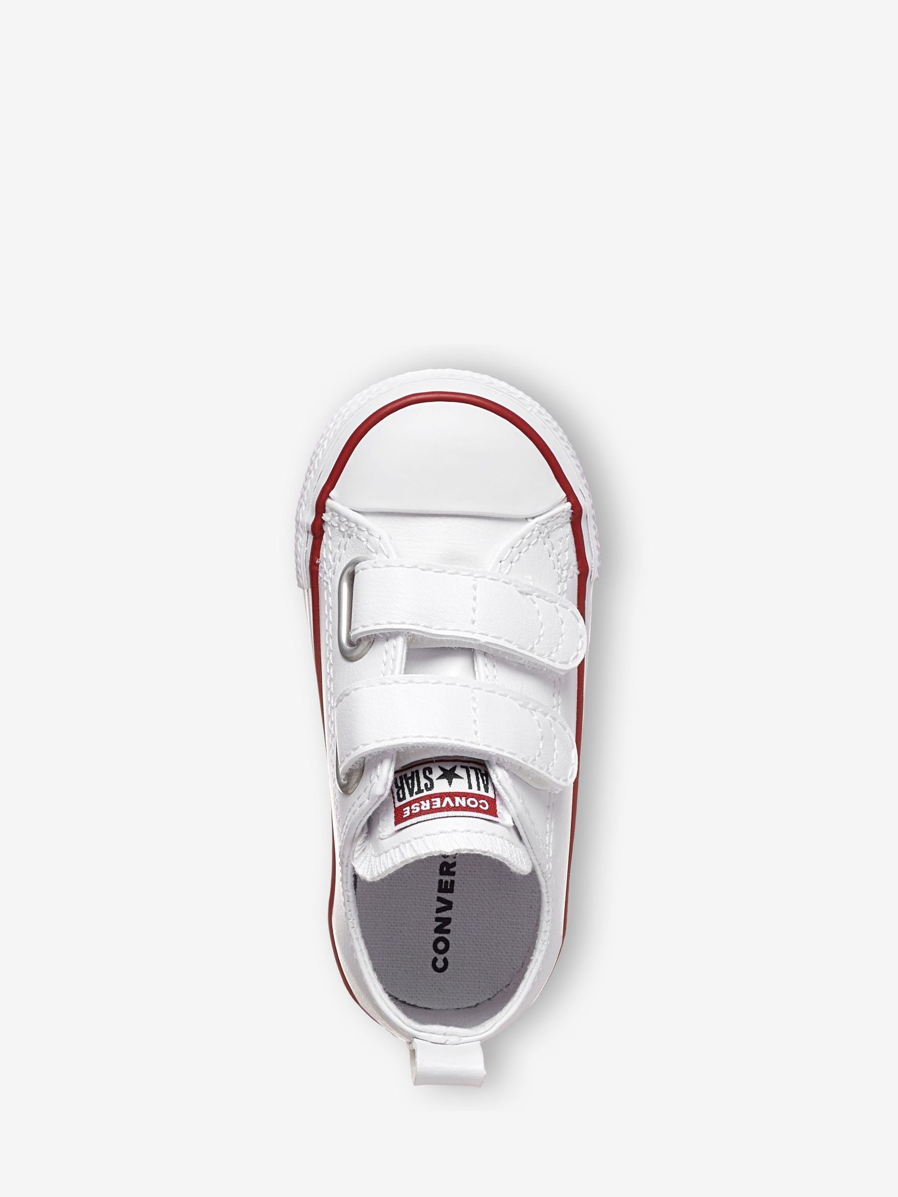 Wit - Converse Chuck Ox 2V sneakers voor peuters