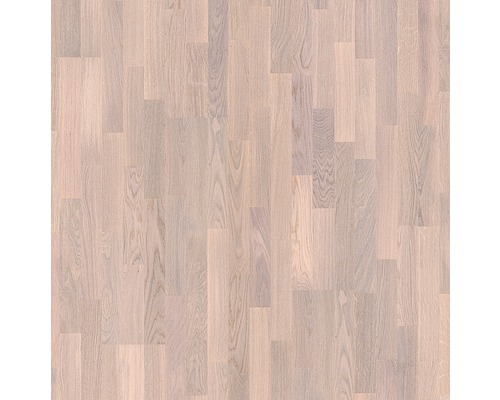 Parket 13.0 Eiken Lichtbeige Scheepsdek 3-Strook Geëgaliseerd Wit Geolied