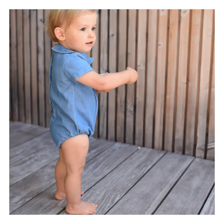 Lililotte Barboteuse Denim Jacques | Denim