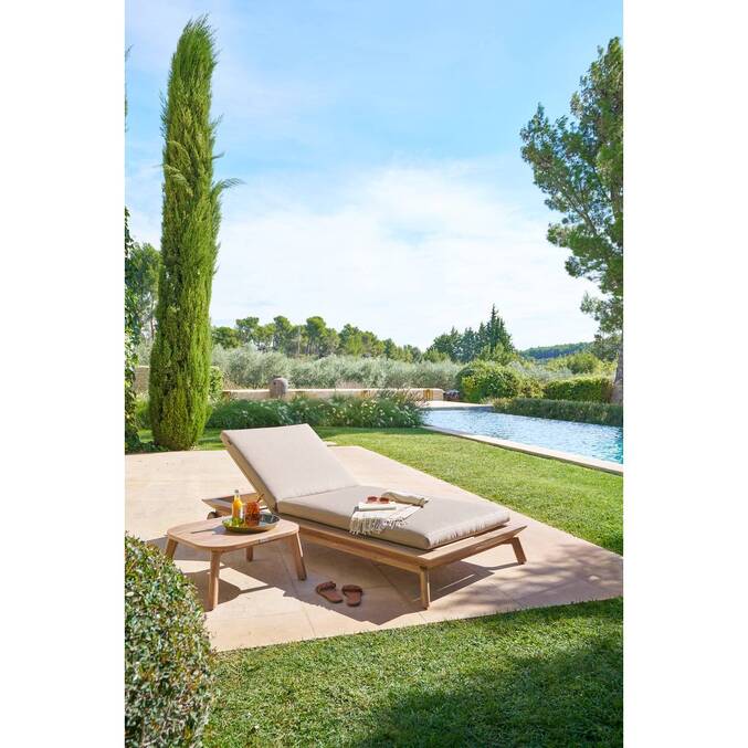 Lit de piscine MANISSA Beige