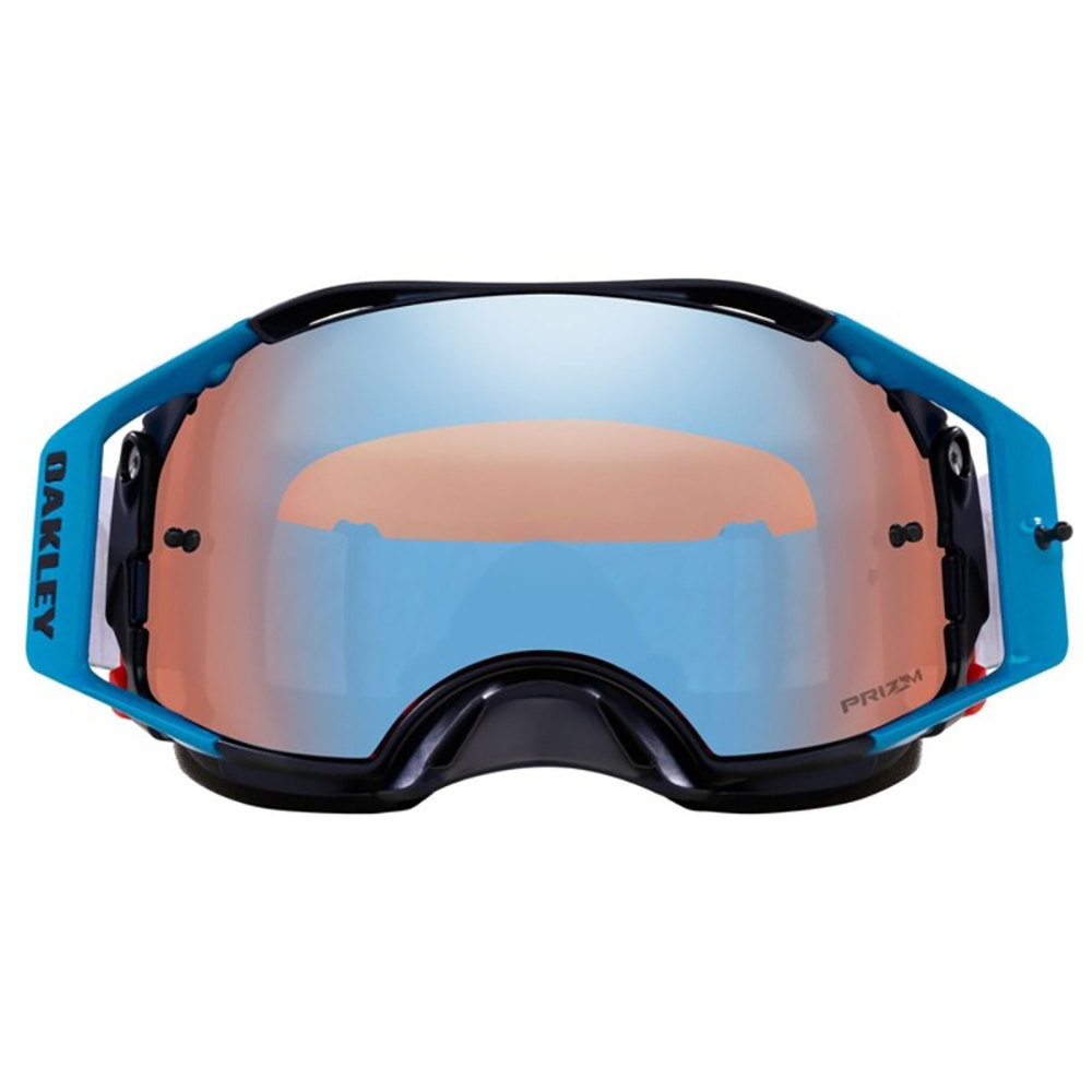 Oakley - Masque Airbrake MX Troy Lee Designs Lightning - Ecran Prizm iridium Bleu / Noir