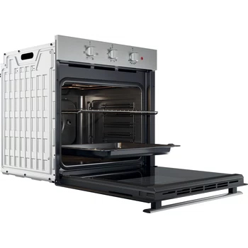 Whirlpool OMR35HR0X Multifunctionele inbouwoven Inox