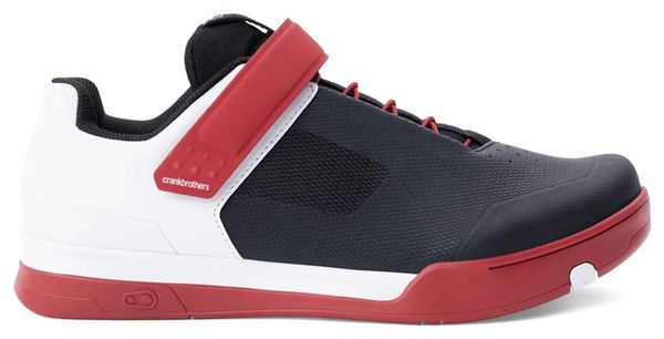 Chaussures VTT Crankbrothers Mallet Speedlace Rouge / Noir / Blanc Edition Limitée
