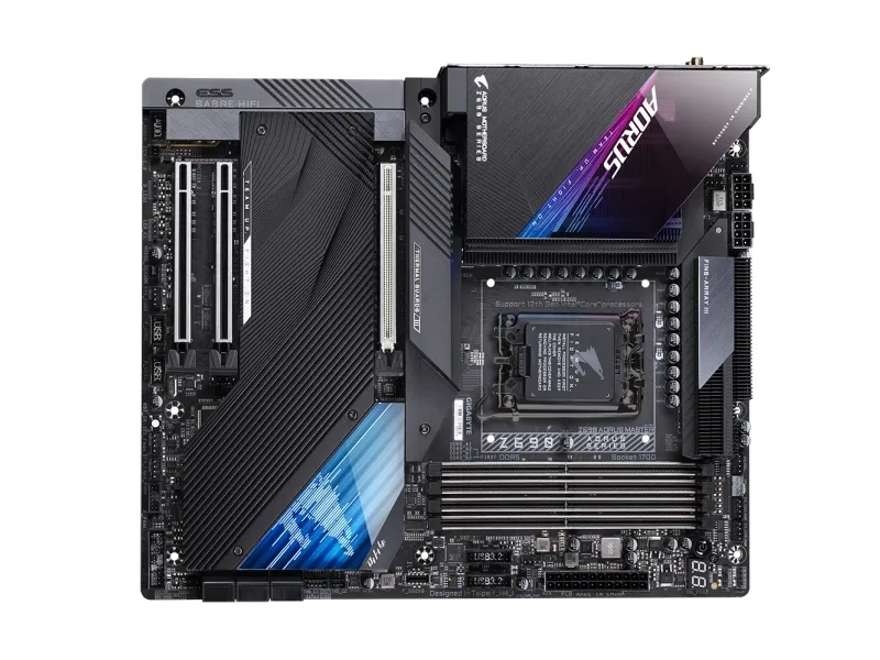 [OUTLET] - Gigabyte Z690 AORUS MASTER, Intel, LGA 1700, Intel® Core™ i5, Intel® Core™ i7, Intel® Core™ i9, LGA 1700, DDR5-SDRAM, 128 GB