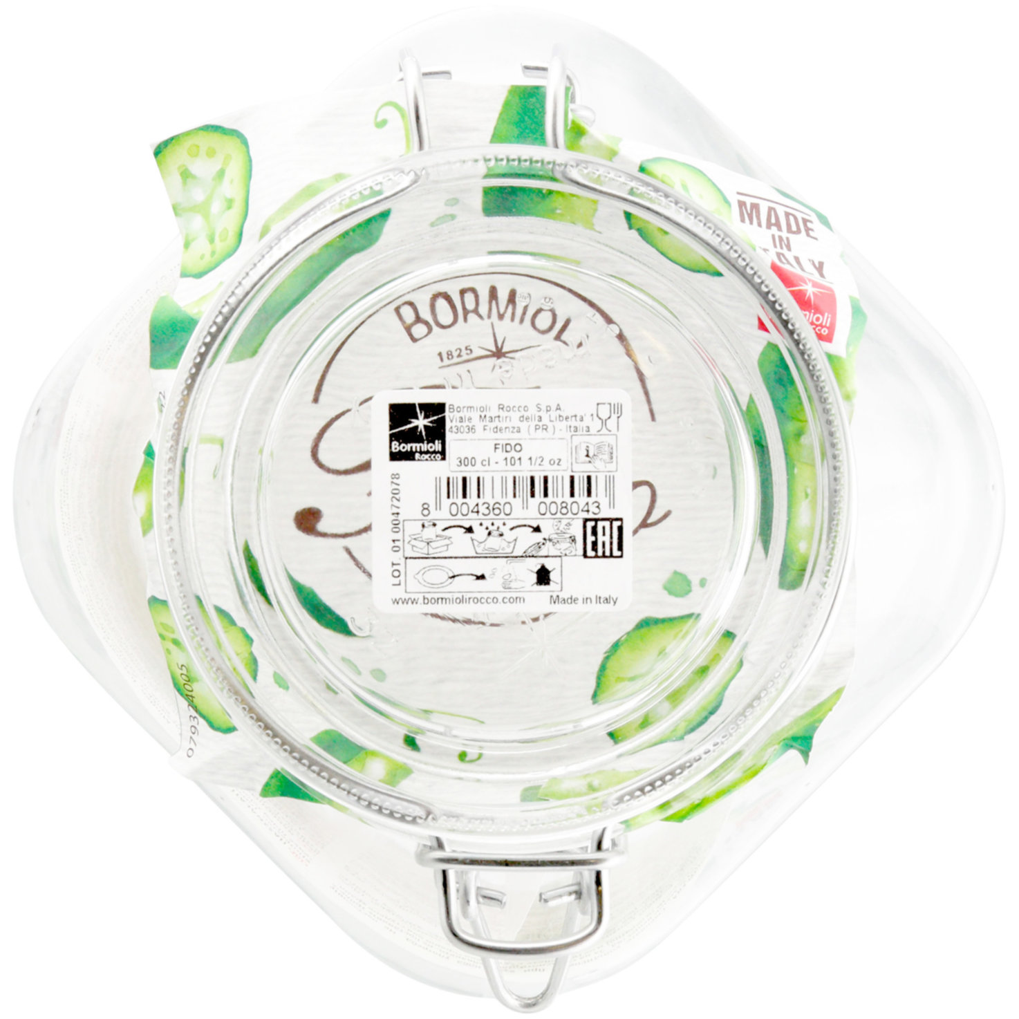 Bormioli Rocco Einmachglas Fido 3l