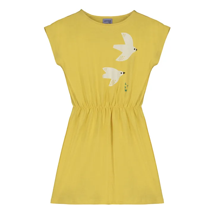 Letter To The World Robe Dhaka Coton Bio | Jaune