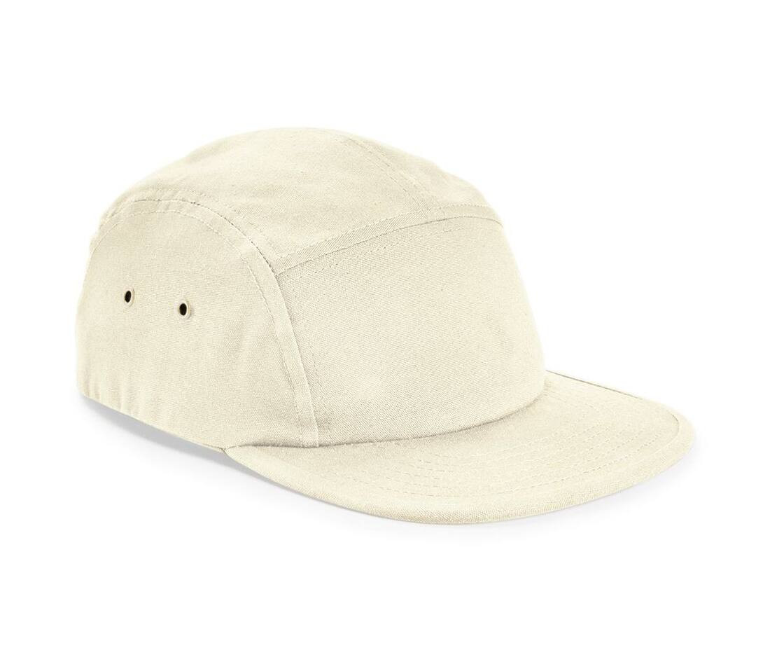 BEECHFIELD BF654 - Casquette Cinq Panneaux avec Visière Plate