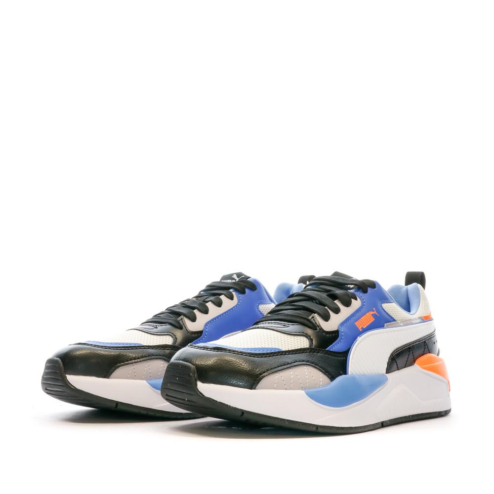 Puma Baskets Blanche/Bleu Homme Puma X-ray 2 Square