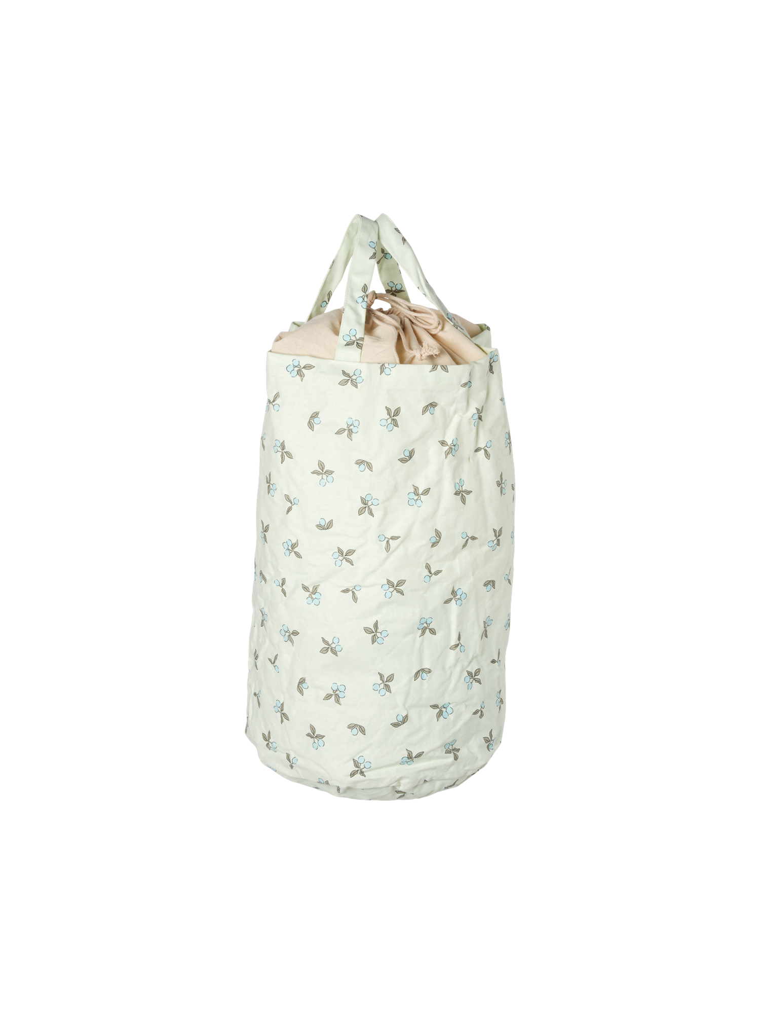 Stofpose med snøre | Bomuld. 50 x 30 cm. | Milky Green
