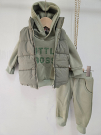Street style boss set - legergroen