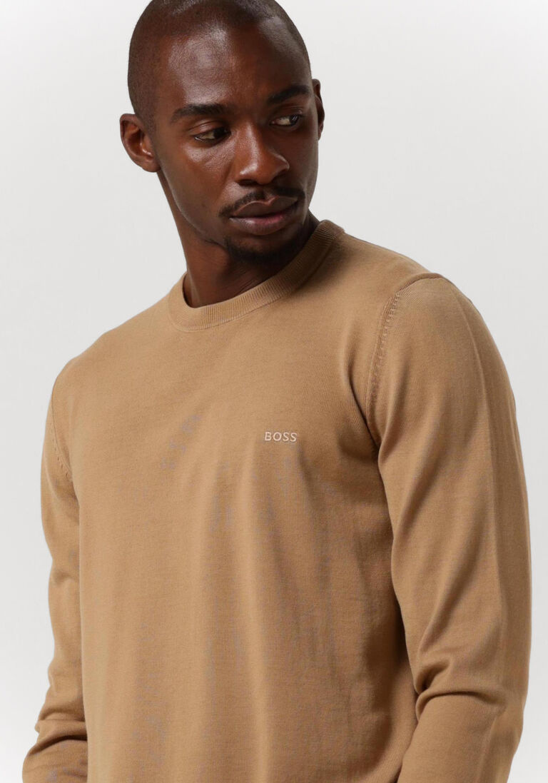 BOSS beige boss trui botto