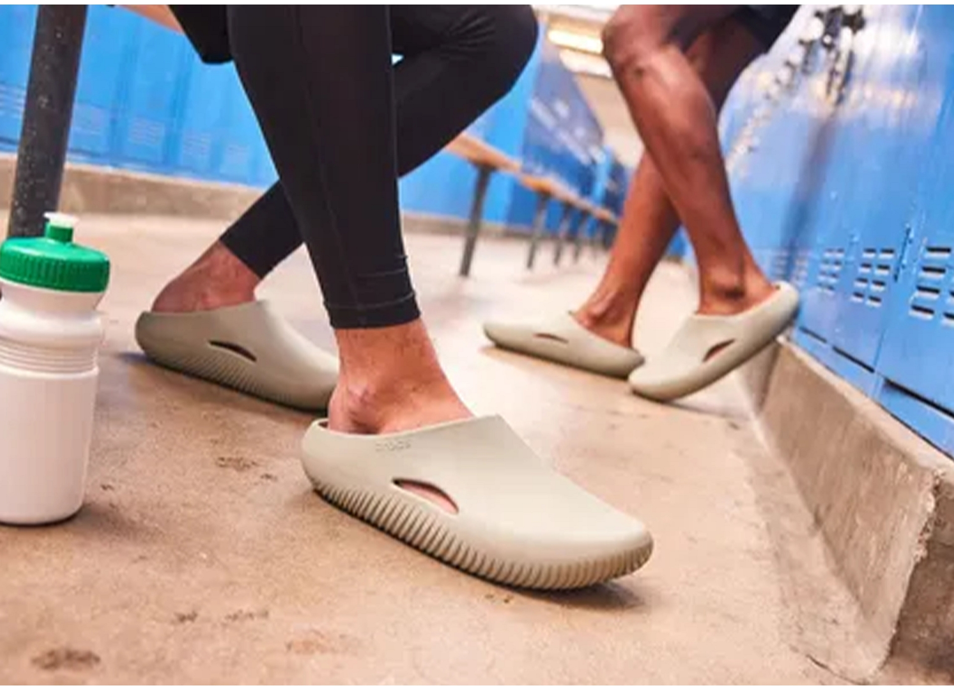 Mellow recovery clog ecru