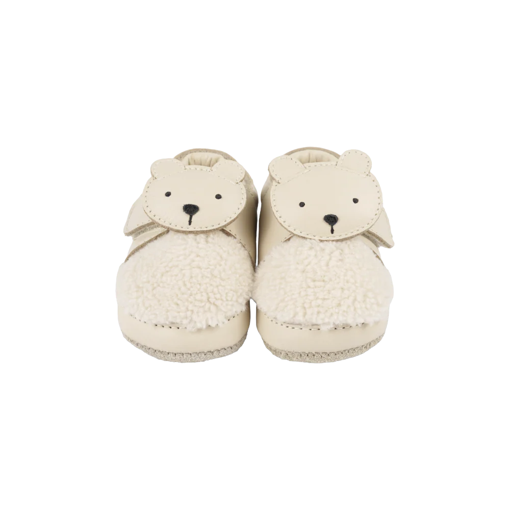 Matijn Sneakers | Polar Bear | Cream Leather