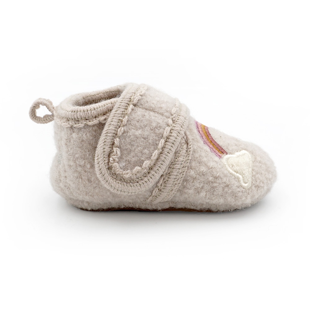MAXIMO Lauflernschuh  Lauflernschuhe, Klettverschluss, Anti-Rutsch-Sohle, wärmend, Wolle