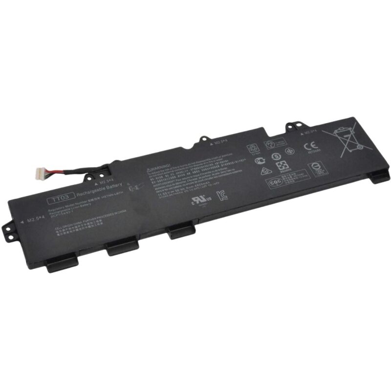 DLH Batterie Li-Pol 11.55V 4850mAh 56Wh - TT03XL / TT03056XL / HSTNN-DB8K / HSTNN-LB8H / HSN-113C-5 / HSN-I13C-5 / 932824-1C1 / 932824-2C1 / 932824-421 / 933322-855