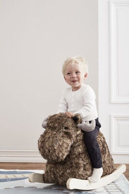 Kids Concept Edvin Gynge-elg, Brun