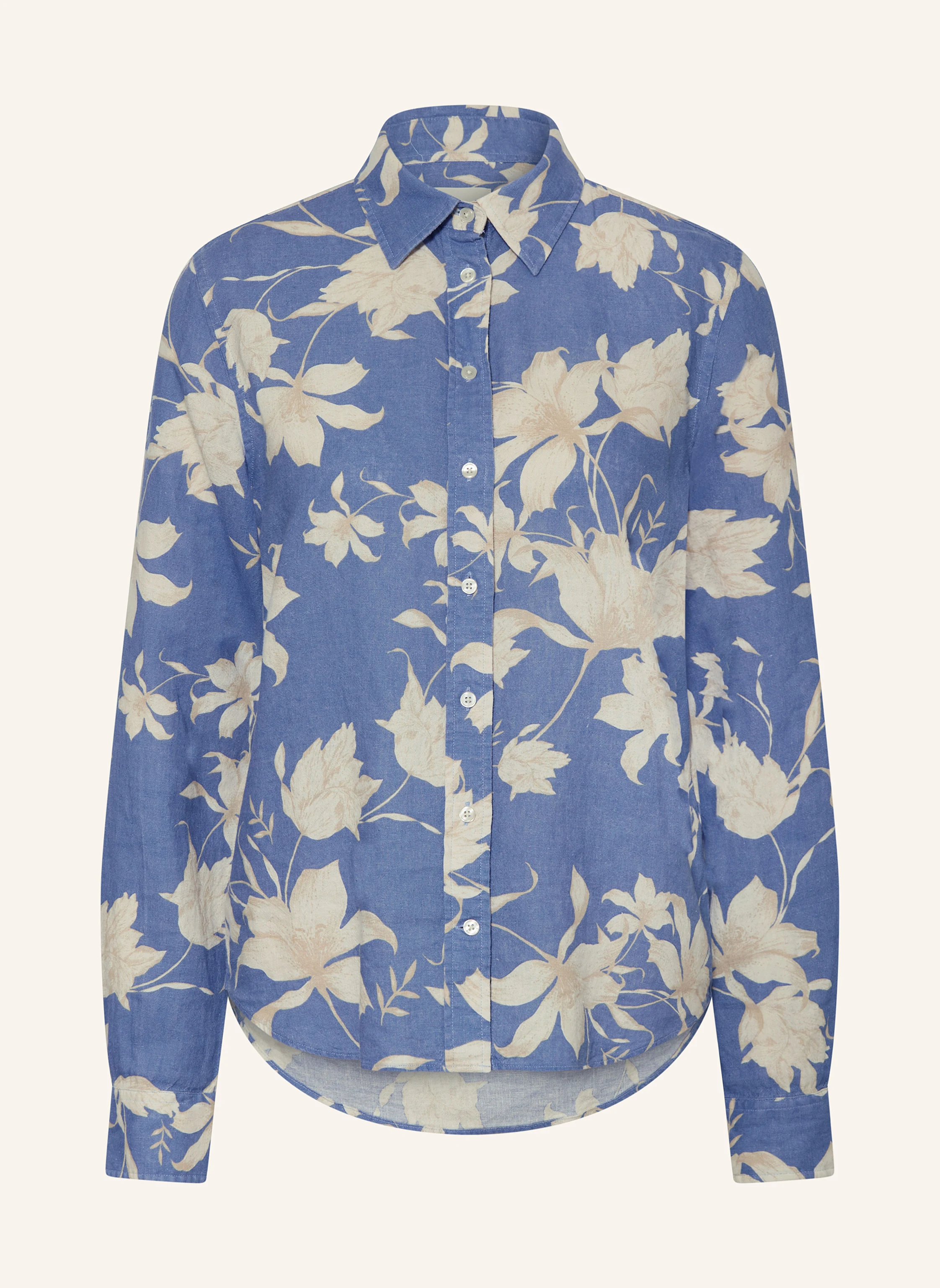 GANT Hemdbluse mit Leinen