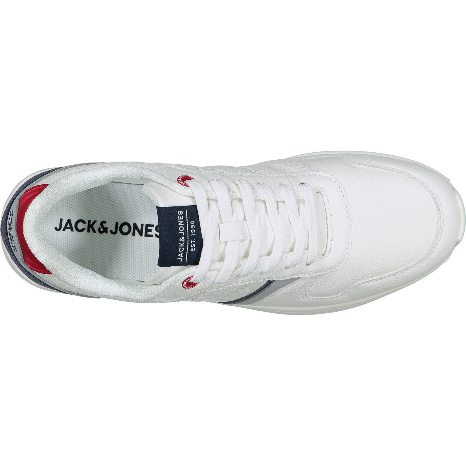 Jack & Jones Herren-Sneaker Baron Sneaker weiss, 44