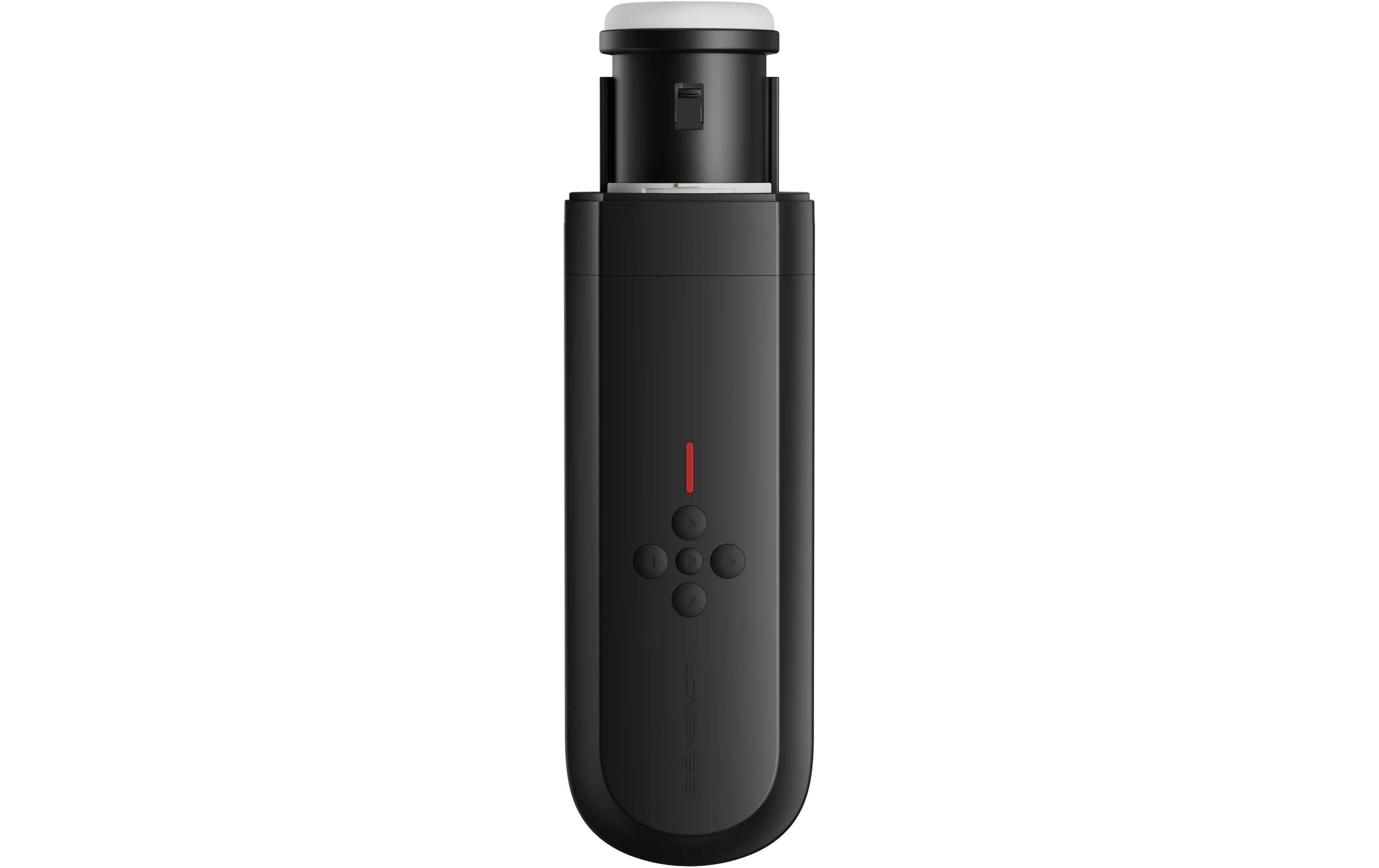 Masturbator Solace Schwarz<br>Automatischer Stossender Masturbator