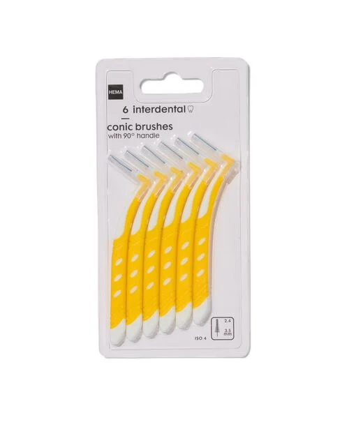 6 brossettes interdentaires 2.4-3.5mm
