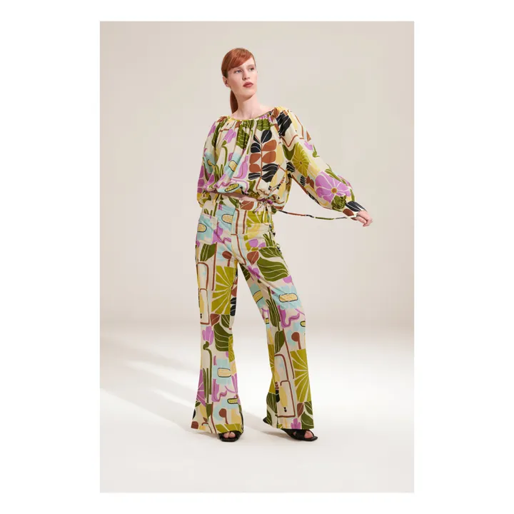 BELLEPIECE Pantalon Mateo 70s | Violet