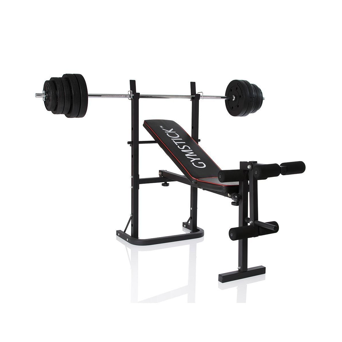 Gymstick Weight Bench with 40kg Set