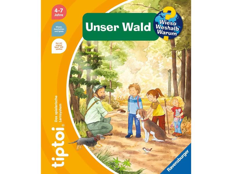 tiptoi Lernbuch WWW Unser Wald Ein Buch, das Kindern Wissen über den heimischen Wald vermittelt