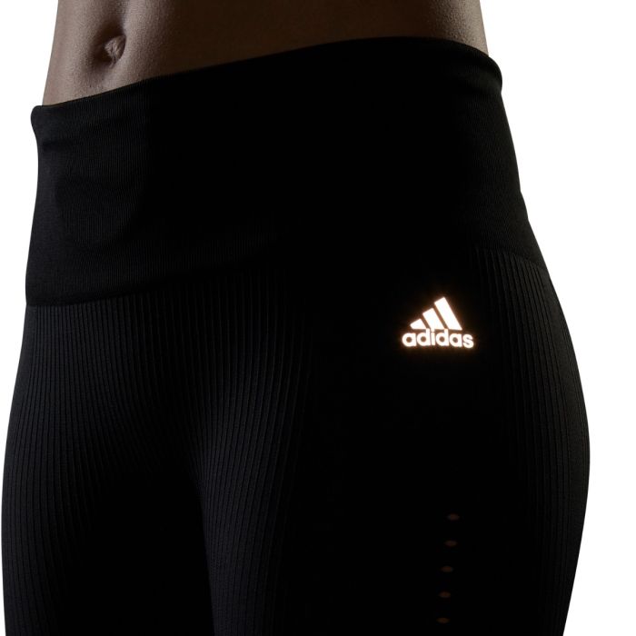 adidas Dame Lange tights Aeroknit Tight Sort