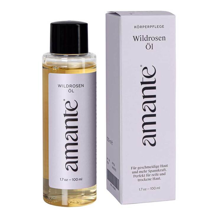 Wildrosenöl 100% rein Hautpflegeöl Amante, 100 ml