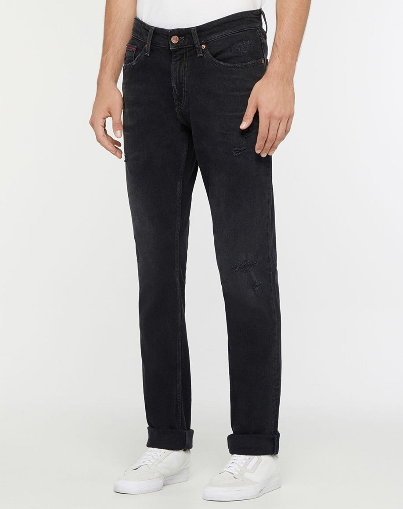 Tommy Jeans Jean Slim Scanton noir